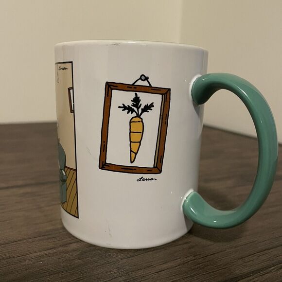 Vintage 1998 The Far Side - Coffee Mug -‎ Dumb Bunny Smart Ass - By Gary Larson - Picture 3 of 6